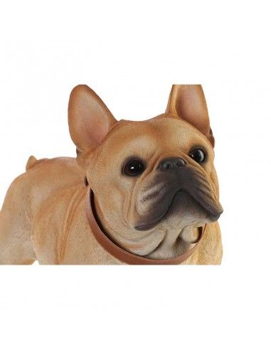 FIGURA PERRO BULLDOG RESINA 42.5x50