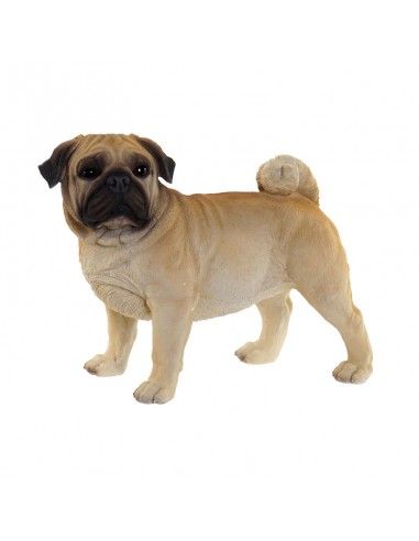 FIGURA PERRO RAZA CARLINO 35x45.5