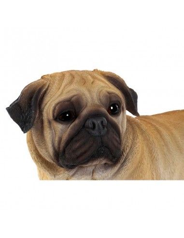 FIGURA PERRO RAZA CARLINO 35x45.5