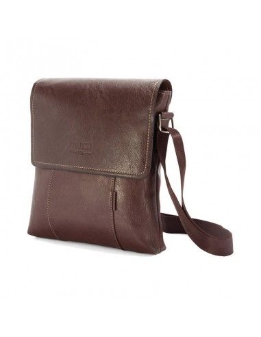 BOLSO DE CABALLERO POLIPIEL MARRON