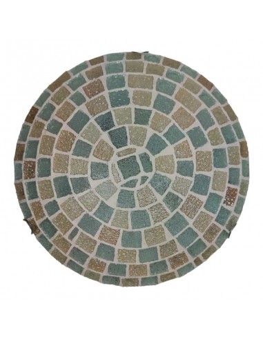 PLAFON DE TECHO REDONDO DE MOSAICO