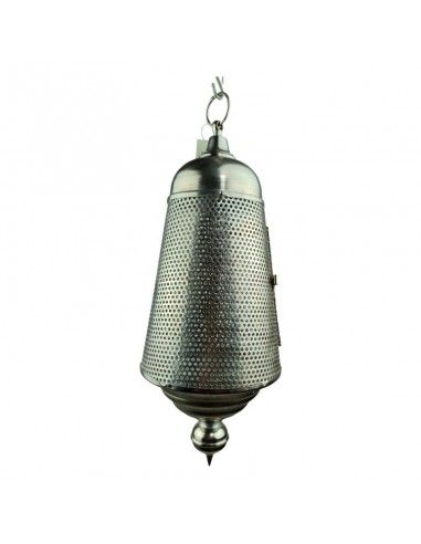 SET DE DOS PORTAVELAS METAL 45x18