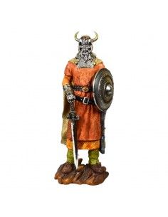 FIGURA VIKINGO CON ESCUDO Y...