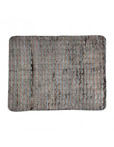 ALFOMBRA TEXTIL MORA GRIS 150x200