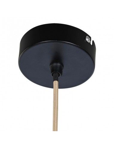 LAMPARA DE TECHO FIBRA HIERRO