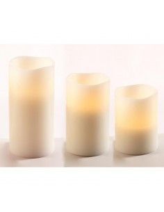 SET 3 VELAS ELECTRICAS