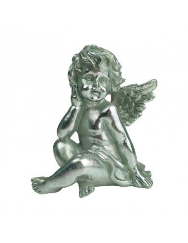 FIGURA ANGEL PAN DE PLATA 14x11