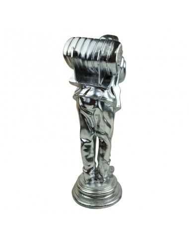 FIGURA CAMPESINO PLATA 60x17
