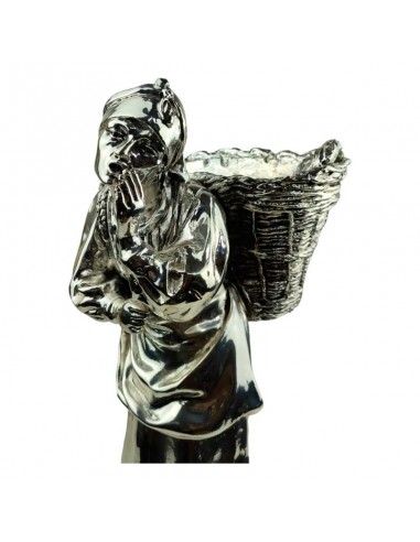 FIGURA CAMPESINA PLATA 61x27