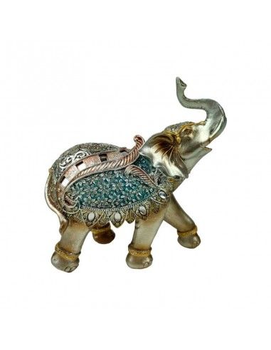FIGURA ELEFANTE ORO ENVEJECIDO 19x18