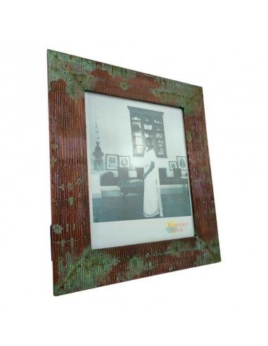 PORTAFOTO COBRE ENVEJECIDO 20x25
