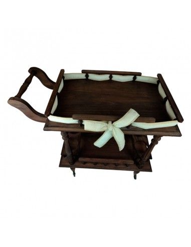 MESA CAMARERA CON RUEDAS 70x77