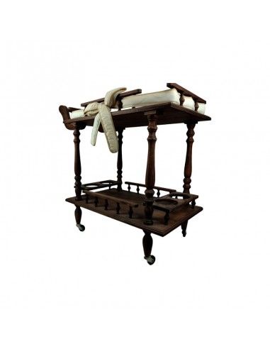MESA CAMARERA CON RUEDAS 70x77