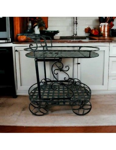 MESA CAMARERA CON RUEDAS 74x71