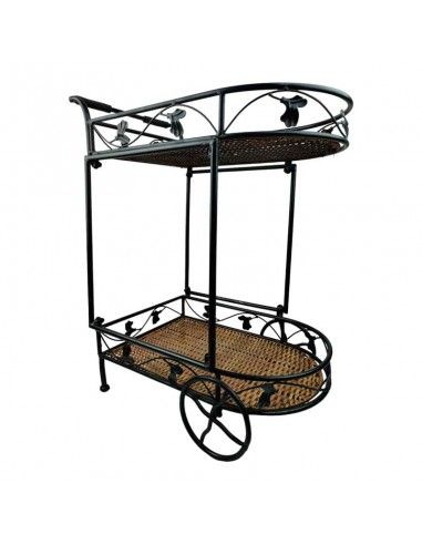 MESA CAMARERA CON RUEDAS 72x59