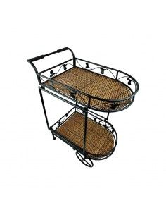 MESA CAMARERA CON RUEDAS 72x59
