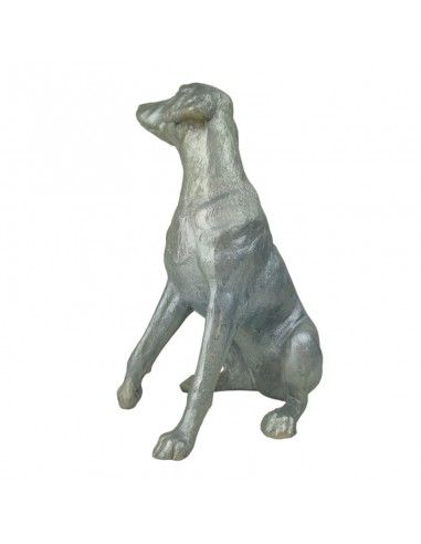 FIGURA PERRO BRACO ALEMAN PLATA 27x20