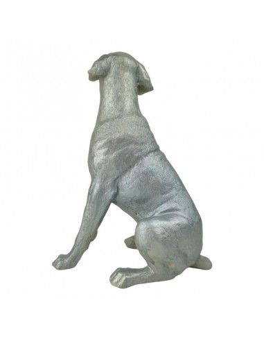 FIGURA PERRO BRACO ALEMAN PLATA 27x20