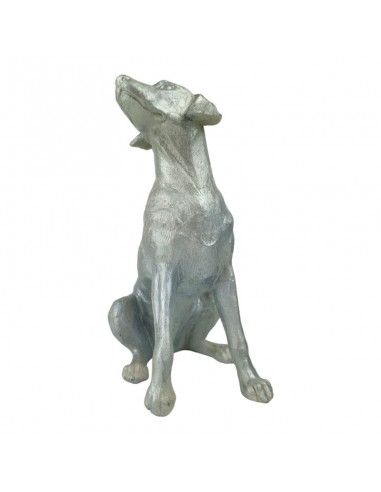 FIGURA PERRO BRACO ALEMAN PLATA 27x20