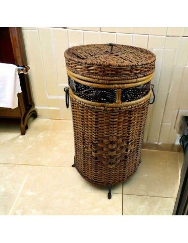 CESTO PARA ROPA FORJA-RATTAN 59x31 o...
