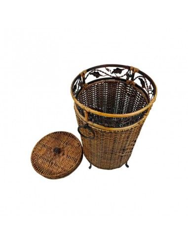 CESTO PARA ROPA FORJA-RATTAN 59x31 o...