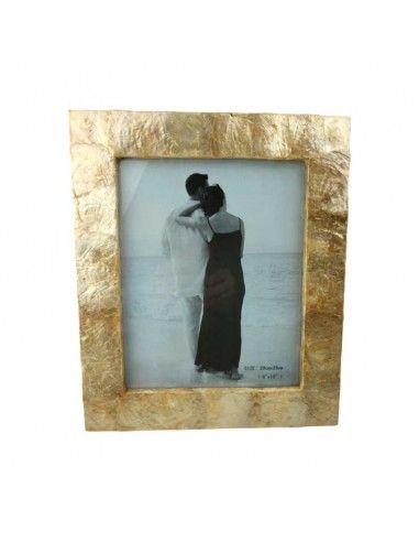 PORTAFOTO NACAR DORADO 15x20 o 20x25