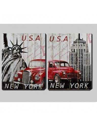 LAMINA NUEVA YORK SET DE DOS