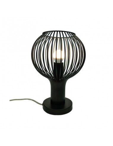 LAMPARA DE SOBREMESA NEGRO 31.5x22