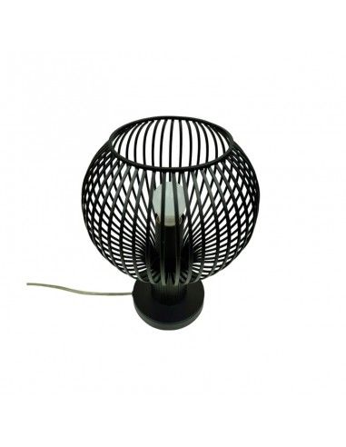 LAMPARA DE SOBREMESA NEGRO 31.5x22