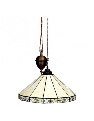 COLGANTE DE TECHO PIRAMIDE TIFFANY