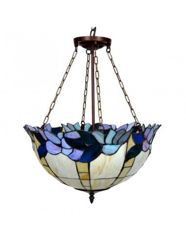 COLGANTE DE TECHO TIFFANY FLORAL