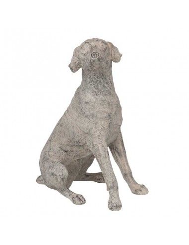 FIGURA PERRO BRACO ALEMAN GRIS 27x20