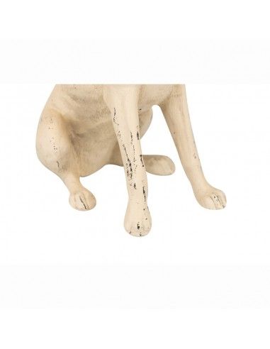 FIGURA PERRO BRACO ALEMAN BLANCO 27x20