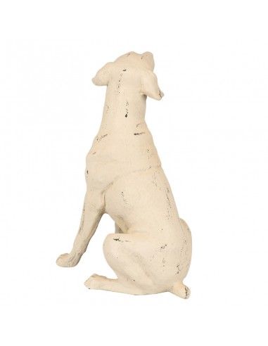FIGURA PERRO BRACO ALEMAN BLANCO 27x20