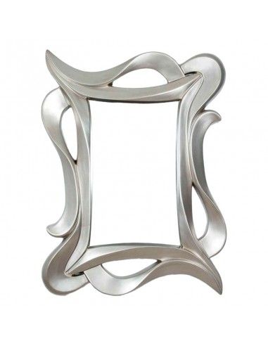 ESPEJO RESINA PLATA O BLANCO 136x101