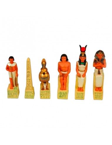 AJEDREZ CON FIGURAS EGIPCIAS Y...