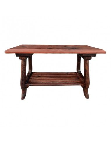 MESA AUXILIAR MADERA PINO ENCERADA 53x87