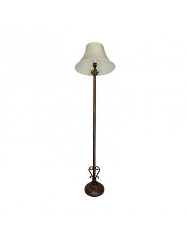 LAMPARA DE PIE PANTALLA BEIGE 182x46