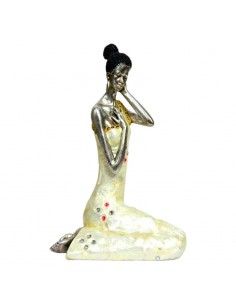 FIGURA MUJER AFRICANA 35x22 2