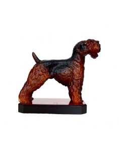 FIGURA PERRO RAZA AIREDALE...