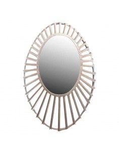 ESPEJO METAL GRIS 111x73