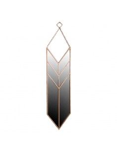 ESPEJO METAL ORO 82x25 o...