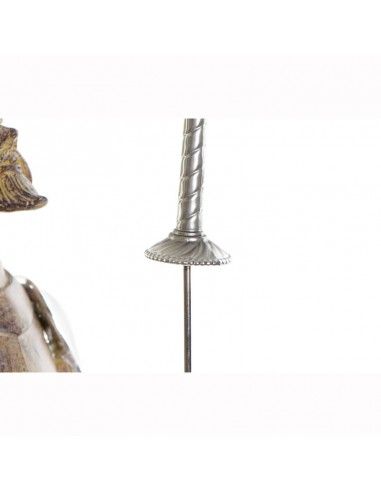 FIGURA DON QUIJOTE CON ESCUDO Y LANZA...