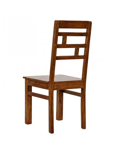 SILLA ACACIA NATURAL 98x46 set de cuatro
