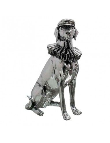 FIGURA PERRO BRACO CON GORRA 41x28