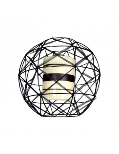 COLGANTE DE TECHO CRISTAL RAYAS CON...