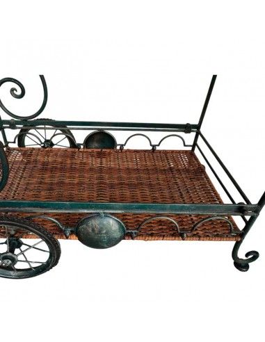 MESA CAMARERA CON RUEDAS 73x77