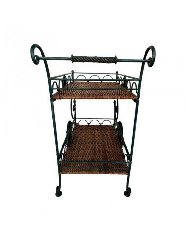 MESA CAMARERA CON RUEDAS 73x77
