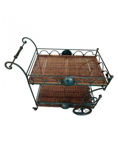 MESA CAMARERA CON RUEDAS 73x77