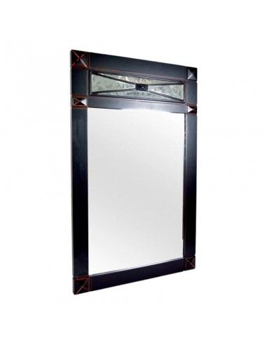ESPEJO MADERA WENGUE OSCURO 118x74